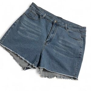SHEIN Classic Blue Jean Shorts